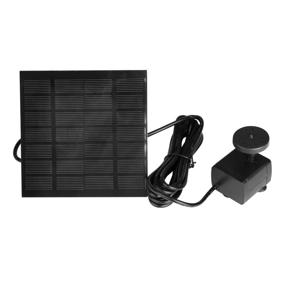 Solar Panel Powered Water Feature Plants Pump Garden Pool Pond Aquarium Fountain.