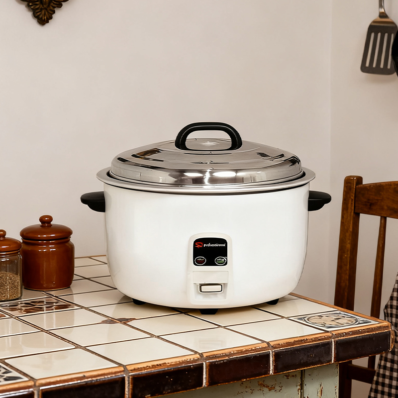 SQ Professional Electrical Rice Cooker 10 Litre Home Kitchen