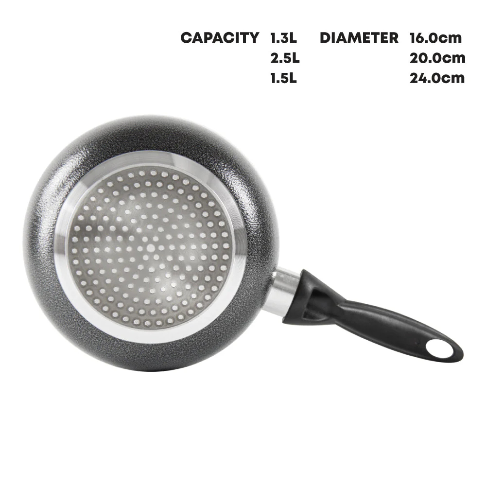 SQ Professional Una Non Stick Essential Pan Set of 6