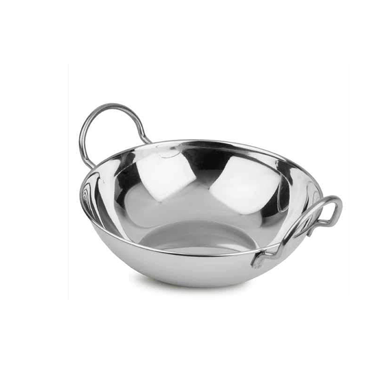 Stainless Steel Curry Indian Food Serving Dish with Handle BBQ 15cm