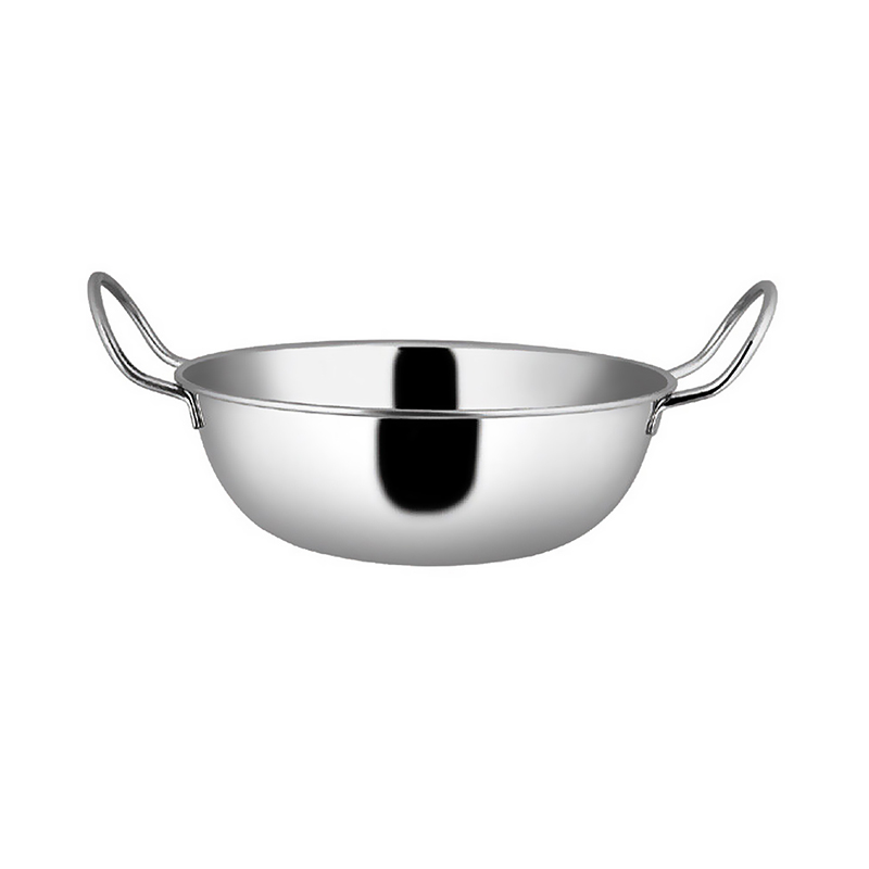 Stainless Steel Curry Indian Food Serving Dish with Handle BBQ 15cm