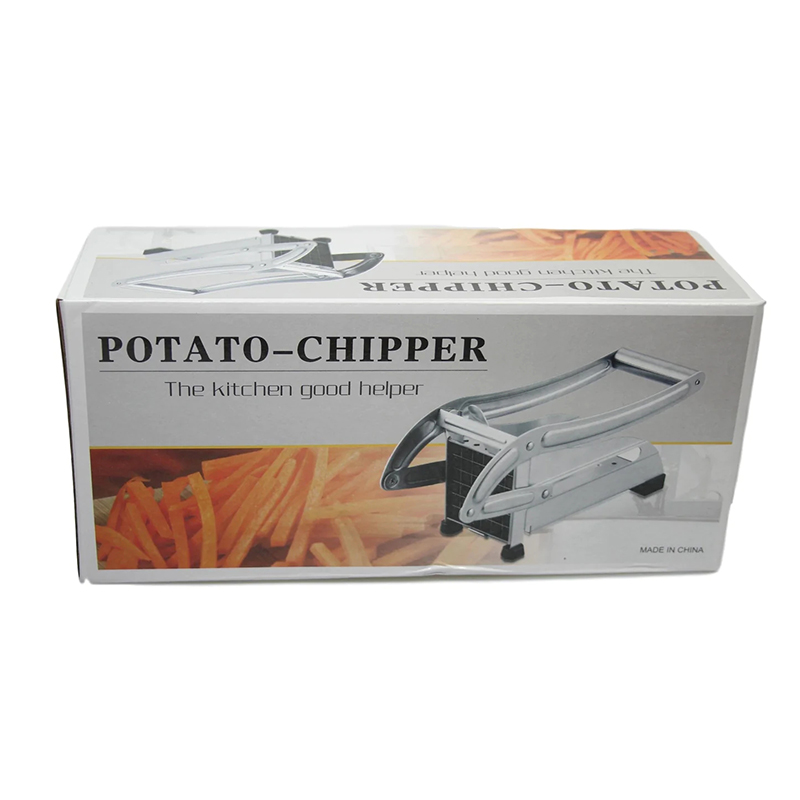 Stainless Steel French Fries Cutter, Vegetables Potatoes Chips Cutter Slicer, Potato Chipper