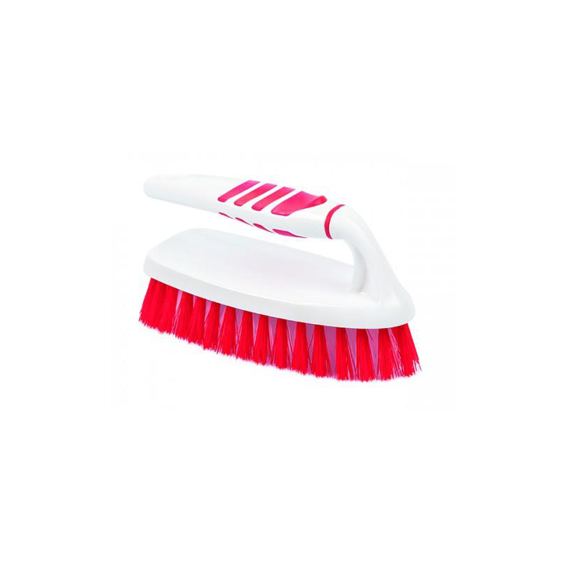TTZ Softon Household Cleaning Brush with Handle - Random Colours