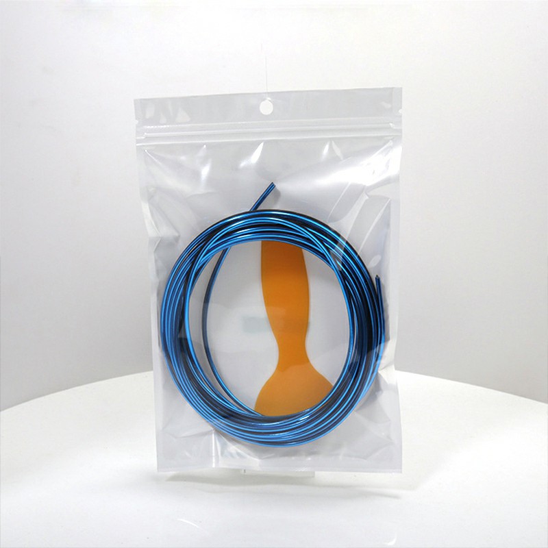 Universal Edge Gap Line Car Interior Accessories Molding Garnish - Red 5M