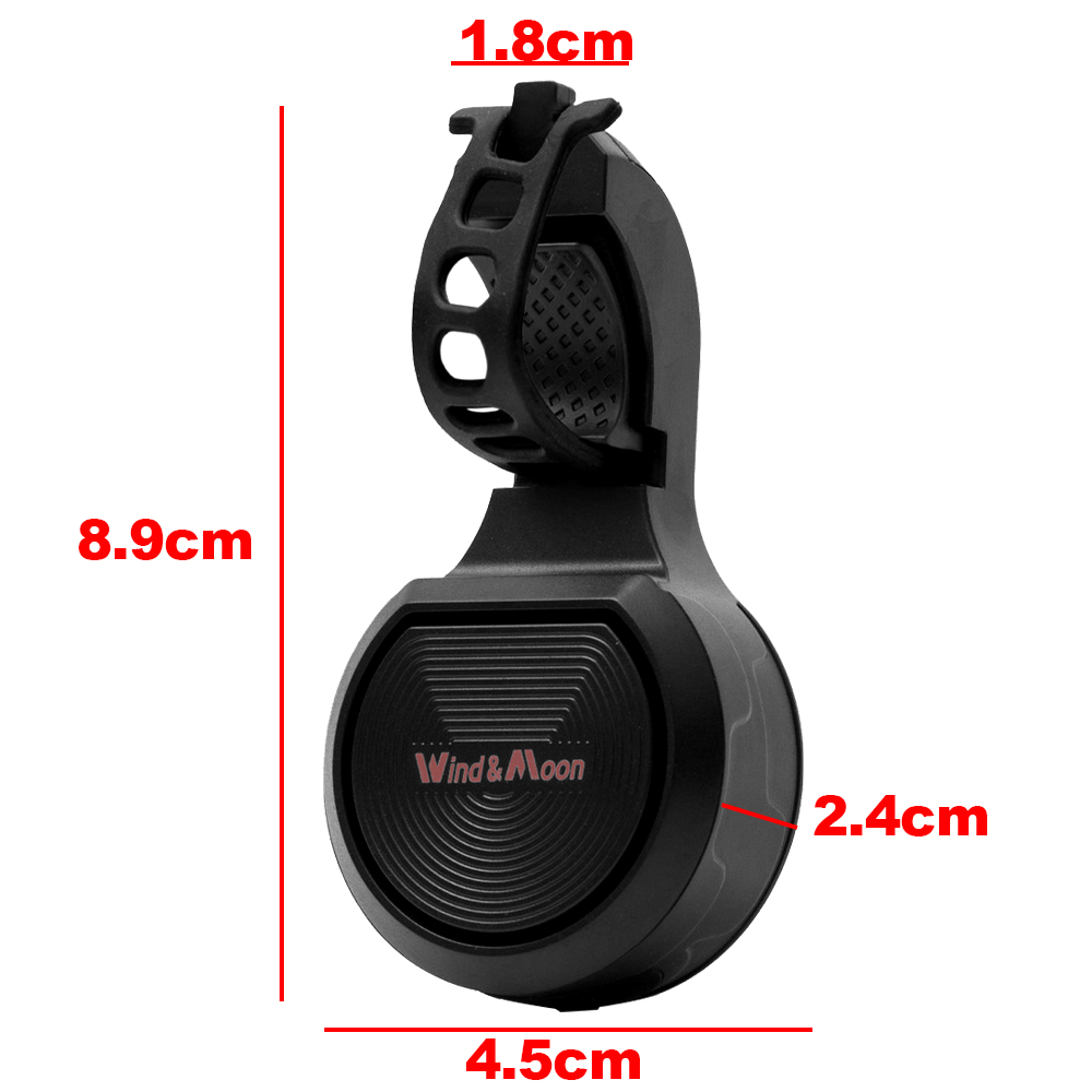 USB Rechargeable Electronic Bike Horn Bicycle BellInstall on Handlebar Mount
