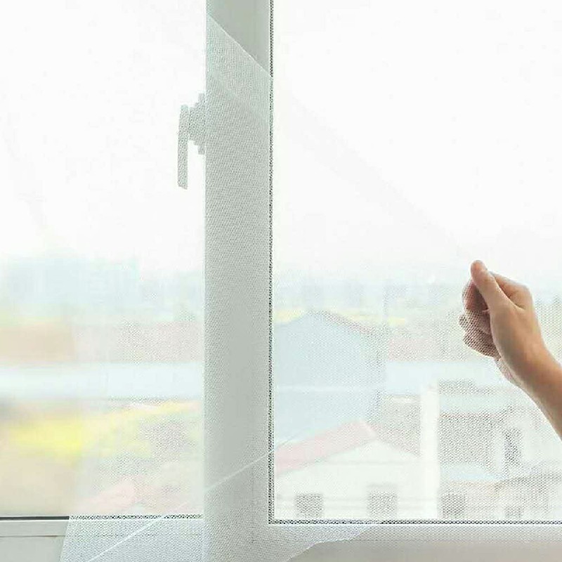 White Window Screen Mesh Net Bug Mosquito Fly Insect Moth Door Netting