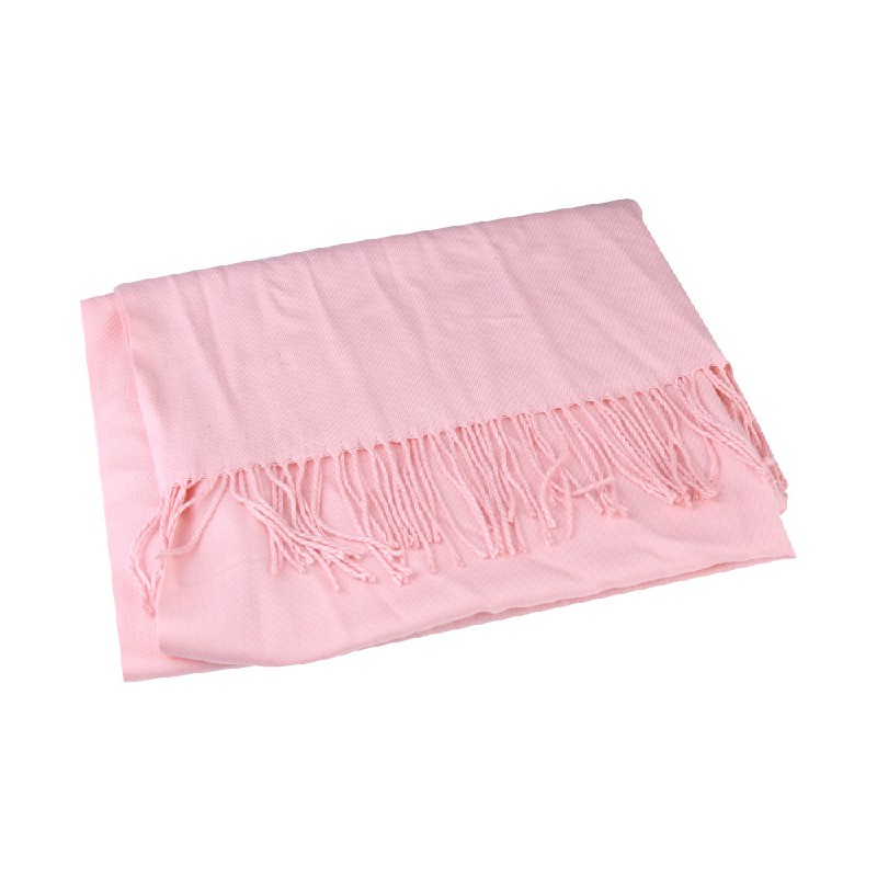 Winter Cashmere Scarf Cotton Blend Shawl Soft Large Warm Neck Wrap Scarves - Navy