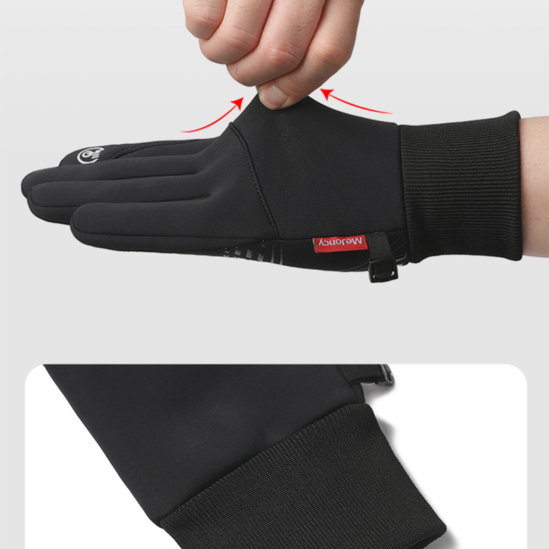 Winter Waterproof Touch Screen Windproof Thermal Gloves Winter Warm Gloves  - XL