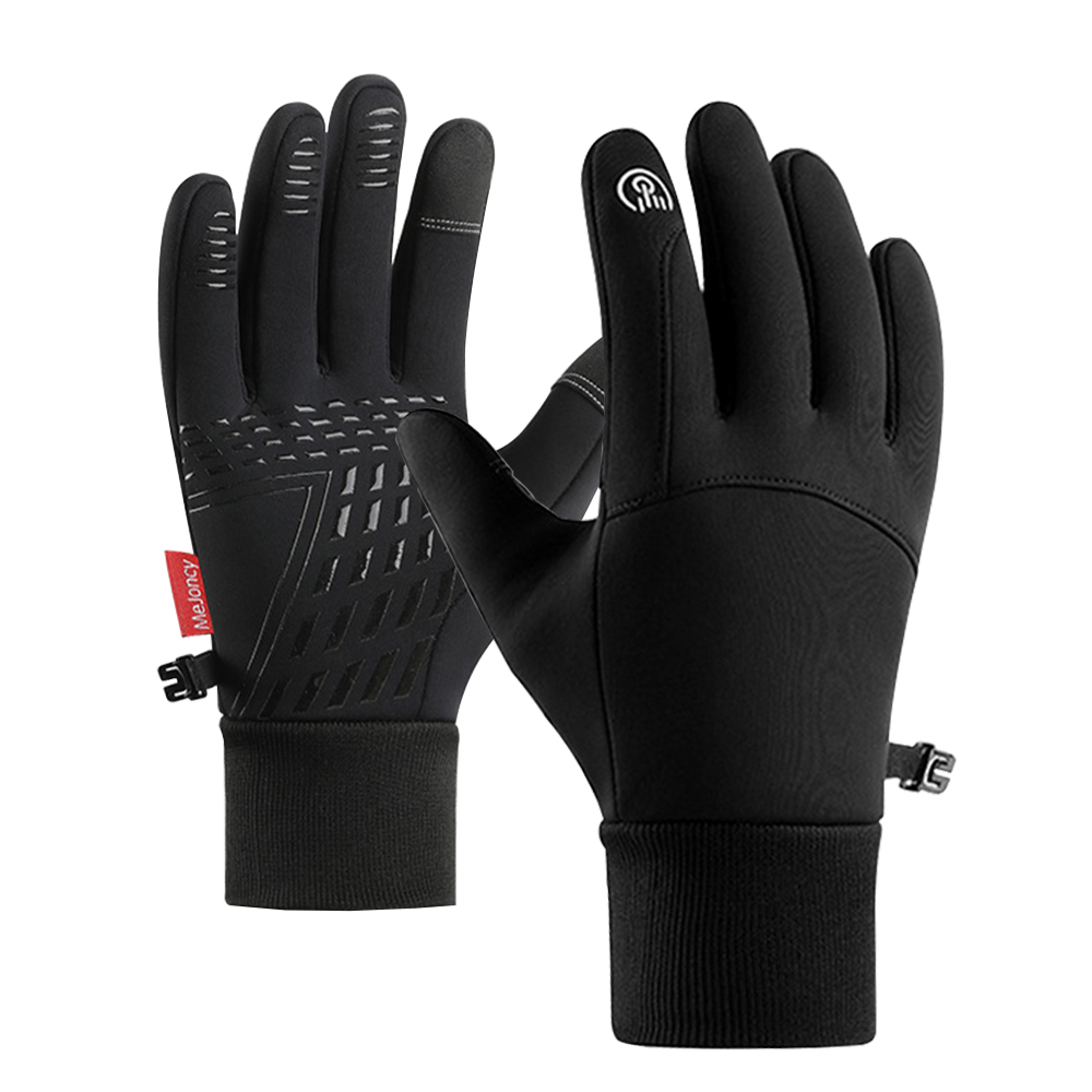 Winter Waterproof Touch Screen Windproof Thermal Gloves Winter Warm Gloves - L