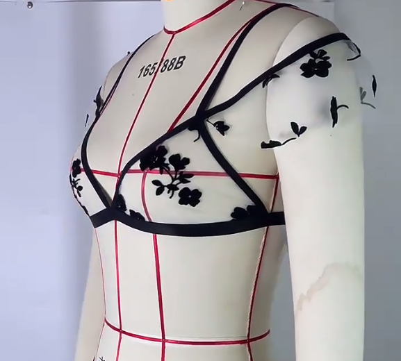 Women Naughty Lingerie Set Bandeau Bikini Mini Thong String Babydoll Underwear - XL