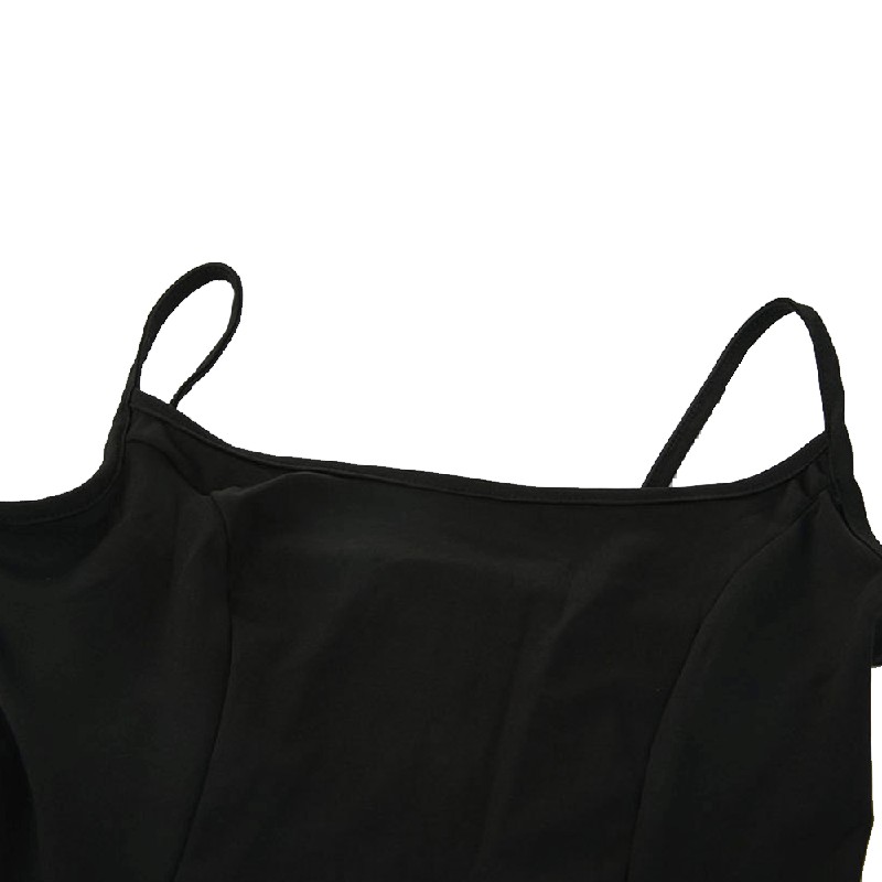 Women Ruffle Frill Mini Wrap Sling Dress Ladies Party Frill Dress - M